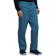 Cherokee Men's Fly Front Drawstring Pant 1022-CARV - Caribbean Blue