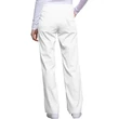 Cherokee Luxe Woman's Low Rise Drawstring Pant 1066-WHTV - White