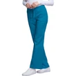 Cherokee Luxe Woman's Low Rise Drawstring Pant 1066-CARV - Caribbean Blue