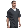 Cherokee Men's V-Neck Top 1929-PEWV - Pewter