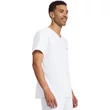 Healing Hands Man's V-Neck Top 2381-WHITE