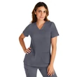 HealingHands Woman's Alana Top 2404-PEWTE - Pewter