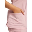 Cherokee Woman's Round Neck Top 2624A-FHRS - Frosted Rose Heather