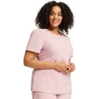 Cherokee Woman's Round Neck Top 2624A-FHRS - Frosted Rose Heather
