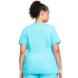 Cherokee 2625A Mock Wrap Top in Turquoise
