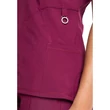 Cherokee Woman's Mock Wrap Top 2625A-WNPS - Wine