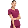 Cherokee Woman's Mock Wrap Top 2625A-WNPS - Wine
