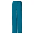 Cherokee Unisex Drawstring Cargo Pant 4043-CARW - Caribbean Blue