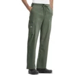 Cherokee Unisex Drawstring Cargo Pant 4043-OLVW - Olive