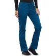 Cherokee Woman's Mid Rise Slim Straight Drawstring Pant 4203-CARW - Caribbean Blue