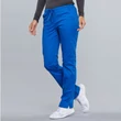 Cherokee Woman's Mid Rise Slim Straight Drawstring Pant 4203-ROYW - Royal blue