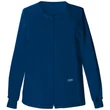 Cherokee Woman's Zip Front Warm-Up Jacket 4315-NAVW - Navy blue