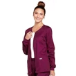 Cherokee Woman's Zip Front Jacket 4315-WINW - Wine