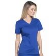 Cherokee Woman's V-Neck Top 4710-GABW - Galaxy Blue