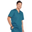 Cherokee Men's V-Neck Top 4743-CARW - Caribbean Blue