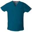 Dickies Men's V-Neck Top 81906-CAWZ - Caribbean Blue