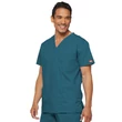 Dickies Men's V-Neck Top 81906-CAWZ - Caribbean Blue