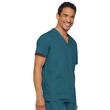 Dickies Men's V-Neck Top 81906-CAWZ - Caribbean Blue