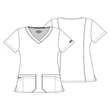 Dickies 85906-NVWZ Női felső - Tengerészkék