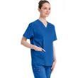 Dickies Woman's V-Neck Top 86706-ROWZ - Royal blue