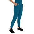 Healing Hands Woman's jogger pant - 9575-CARIB - Caribbean