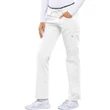 Luxe Sport Woman's Mid Rise Straight Leg Pull-on Pant CK003-WHTV - White