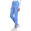 Cherokee Woman's Mid Rise Tapered Leg Drawstring Pant CK095-CIE - Ciel Blue