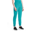 Cherokee Woman's Mid Rise Jogger CK110A-TLPS - Teal Blue