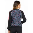 Cherokee Woman's Zip Front Jacket CK309-MRHT - Marked Hearts