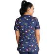 Majica V-izreza  u boji Sweet Toolet - CK678-SSOH