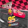 Cherokee Men's V-Neck Top TF700-CSTQ - Lightning McQueen