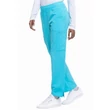 Dickies Woman's Natural Rise Tapered Leg Pull-On Pant DK005-TRQ - Turquoise
