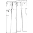 Dickies DK019-PWPS Uniszex Nadrág - Szürke