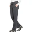 Dickies Woman's Mid Rise Straight Leg Drawstring Pant DK130-PWT - Pewter