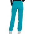 Dickies Woman's Mid Rise Tapered Leg Pull-on Pant DK135-TLB - Teal Blue