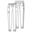 Dickies ženske hlače ljubičasta - DK155-FZGR