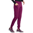 Mid Rise Jogger Pant in Wine - DK155-WIN