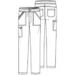 Muške hlače - DK220-WHT