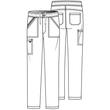 Dickies DK220-WHT Férfi Nadrág - Fehér