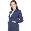 Dickies Woman's Zip Front Warm-up Jacket DK330-NAV - Navy blue