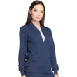 Dickies Woman's Zip Front Warm-up Jacket DK330-NAV - Navy blue