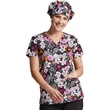 Dickies Unisex Bouffant Scrubs Hat DK514-BOTO - Boho Botanicals
