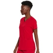 Dickies Woman's V-Neck Top DK615-RED - Red