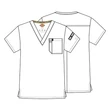 Dickies DK635-WNPS Férfi V-nyakú felső - Vörösbor