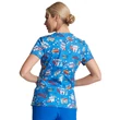 Dickies Woman's V-Neck Top DK721-SUSM - Super Smile