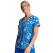 Dickies Woman's V-Neck Top DK721-SUSM - Super Smile