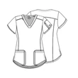 Dickies DK730-NAV Női Felső - Tengerészkék