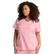 Majica V-izreza, boja ružičasti pijesak - DK740-PKSD
