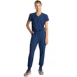 Cherokee Women's Zip Front Jumpsuit MC510-NAVY