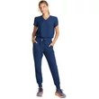 Cherokee Women's Zip Front Jumpsuit MC510-NAVY
